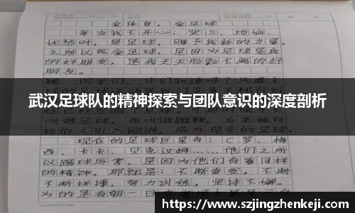 武汉足球队的精神探索与团队意识的深度剖析